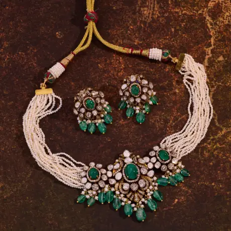 Diamond Necklace Set