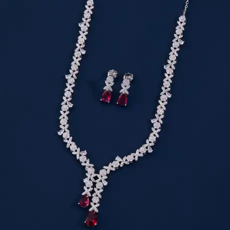 Diamond Necklace Set